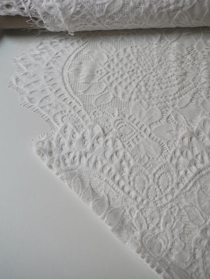 White Victoria Scallop Lace