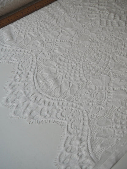 White Victoria Scallop Lace