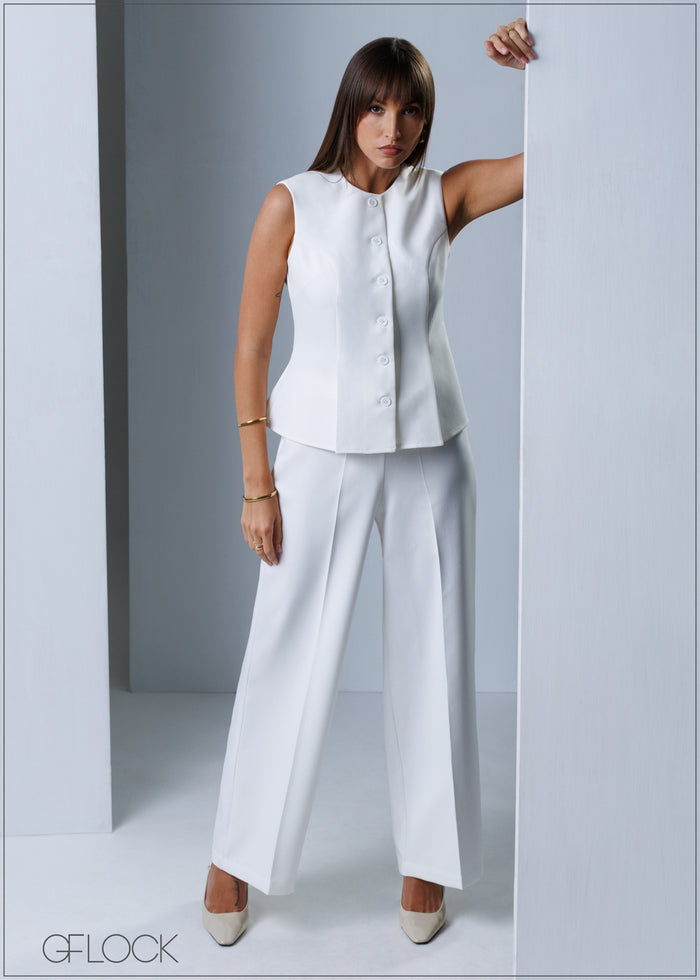 Wide Leg Pant - 211125
