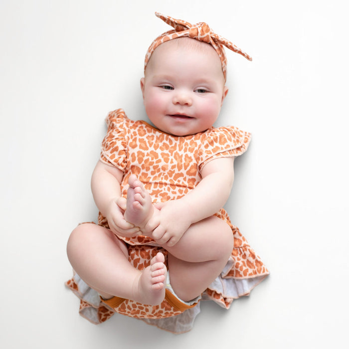 Wild One Bodysuit Twirl Dress - Jammie Session