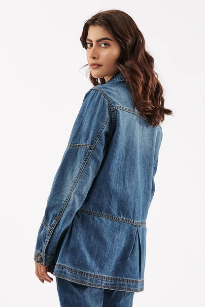 Women's Denim Blouse Jacket