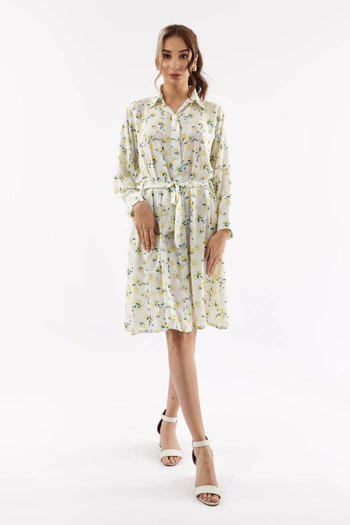 Women's Floral Print Long Dress