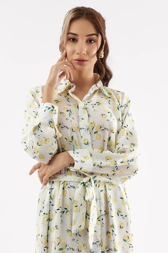 Women's Floral Print Long Dress