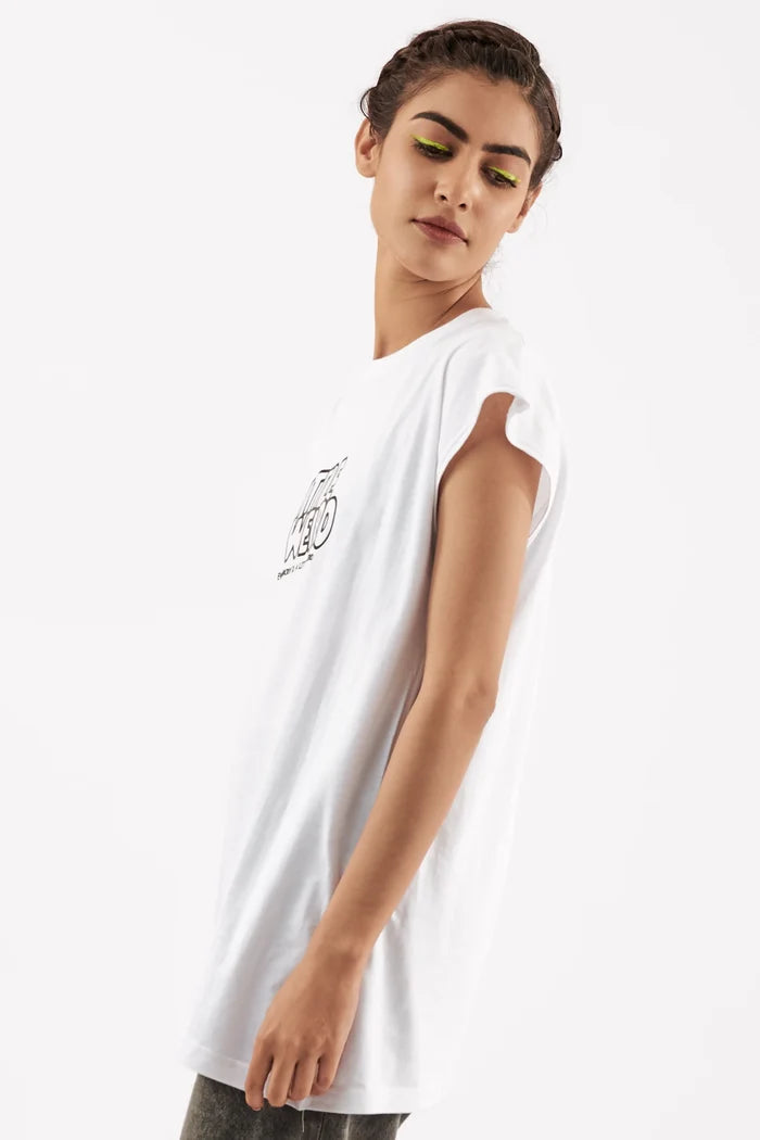 Women's Sleeveless T-Shirt White