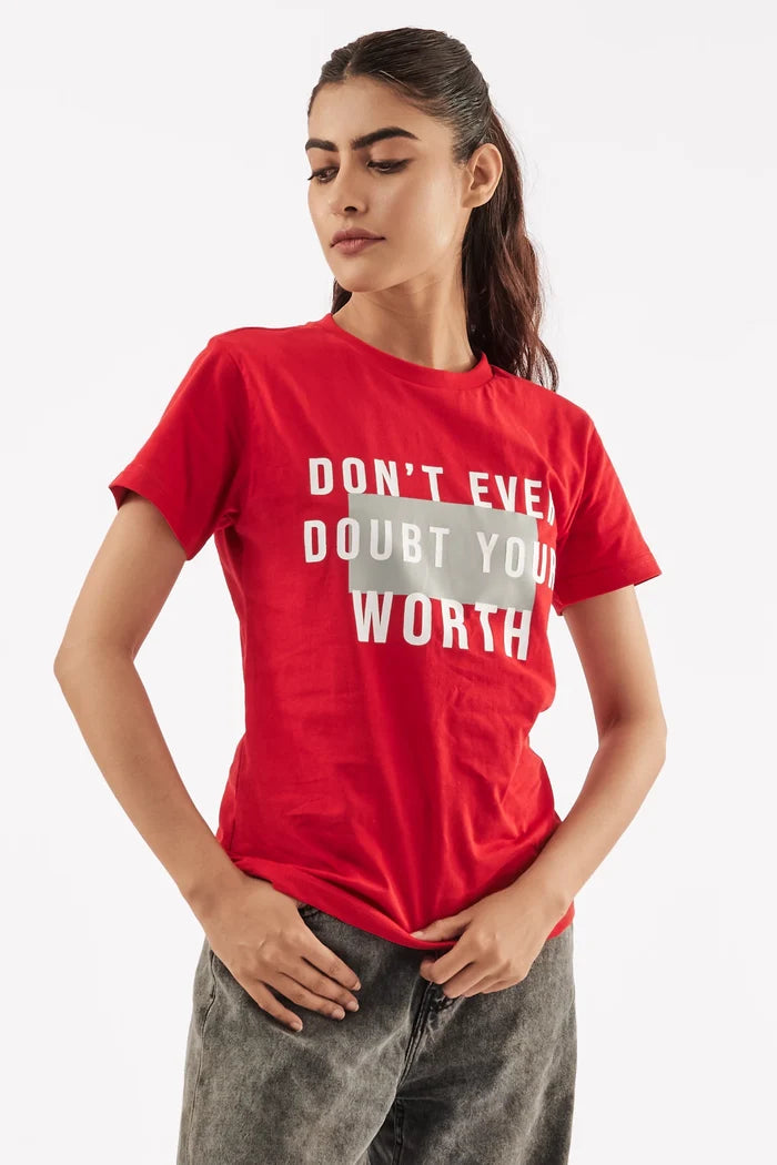 Women's Statement T-Shirt Red