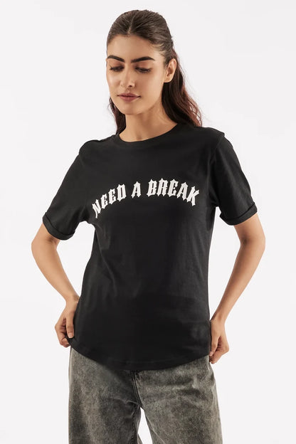 Women's Vacation Vibes T-Shirt Black