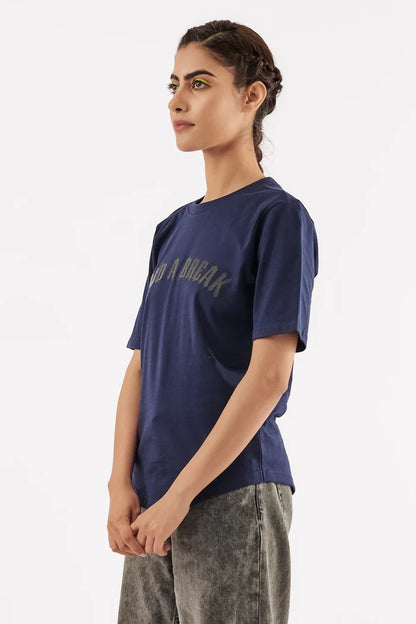 Women's Vacation Vibes T-Shirt Navy