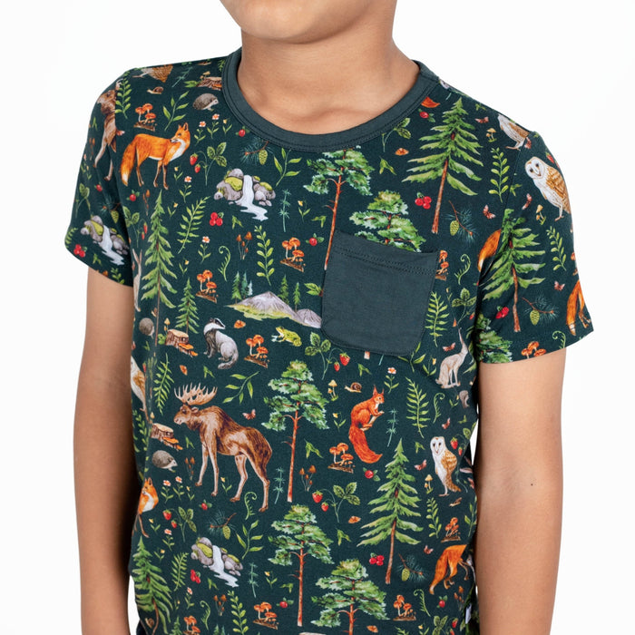 Wood You Be My Friend Kids' Short Sleeve T-shirt - Jammie Session