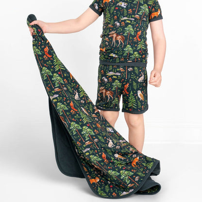 Wood You Be My Friend Mini Quilted Blanket - Jammie Session