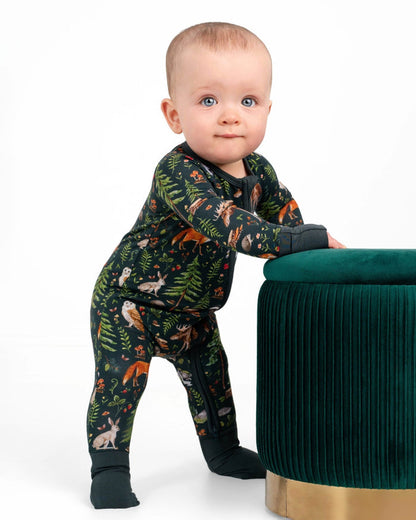 Wood You Be My Friend Romper - Jammie Session