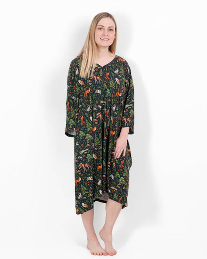 Wood You Be My Friend Women's Muumuu Lounge Tee (ONE SIZE FITS XS - XXL) - Jammie Session
