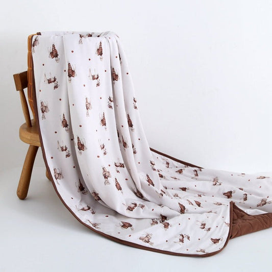 Wooly Sleepy TENCEL‚Ñ¢ Modal Toddler Quilted Blanket - Jammie Session