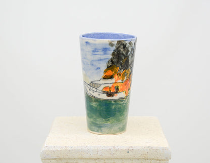Yacht on Fire Cup - Juice Ceramics