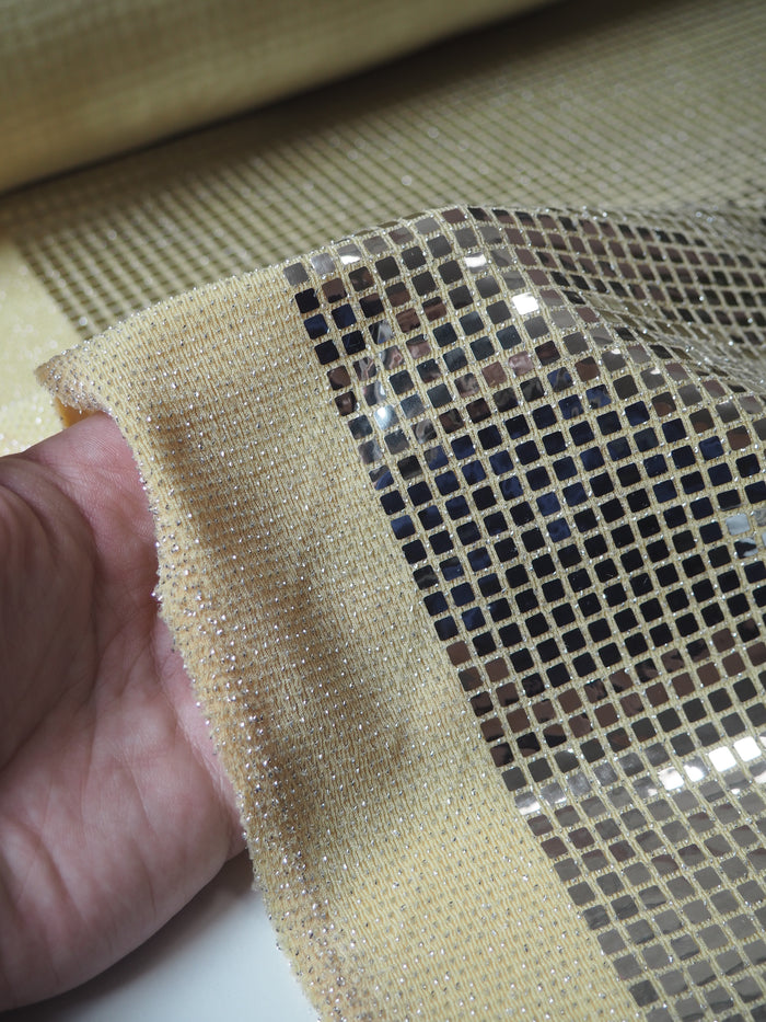 Yellow + Silver Discoball Jersey