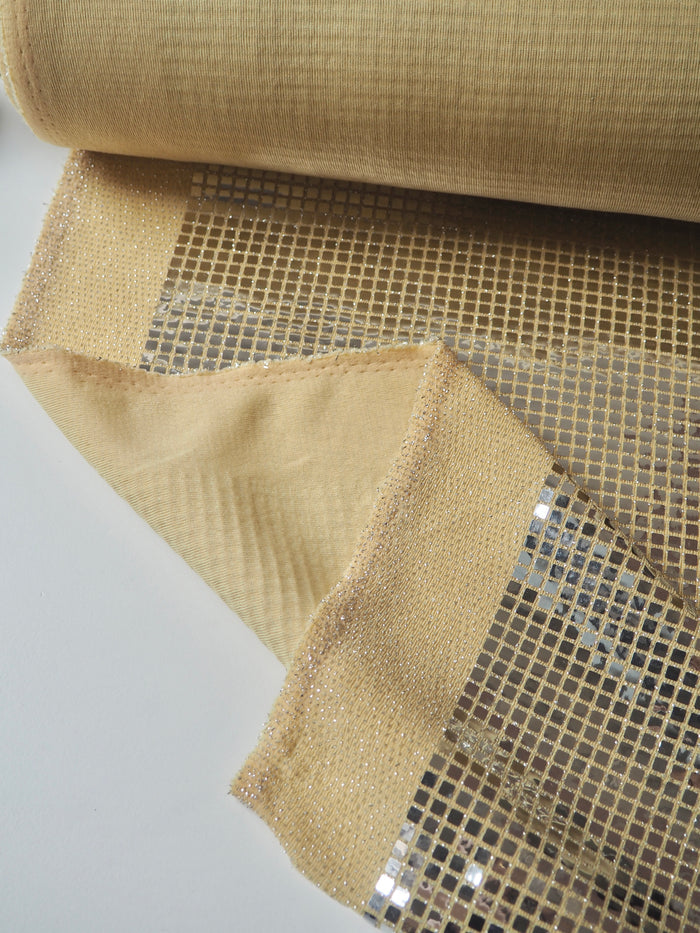Yellow + Silver Discoball Jersey
