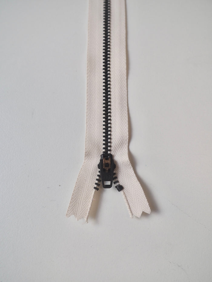 YKK 13cm/5inch Narrow Metal Teeth Jeans Zips