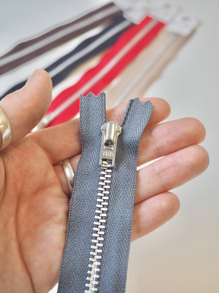 YKK 18cm/7inch Metal Teeth Zips