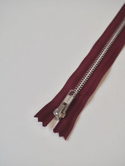 YKK 20cm/8in Metal Teeth Zips