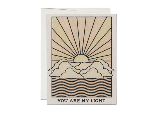 You Are My Light Card